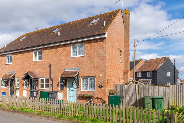 End terrace house for sale in Witham Road, Tolleshunt Major, Maldon