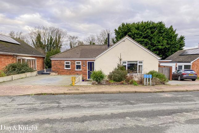 Thumbnail Detached bungalow for sale in Mayfair Road, Bungay