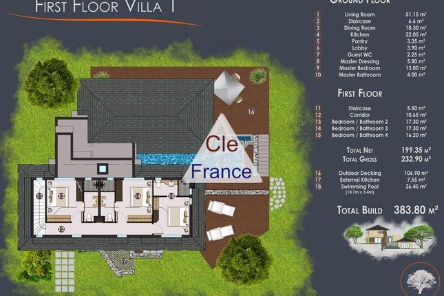 Villa for sale in Tamarin, Franche-Comte, 90921, France