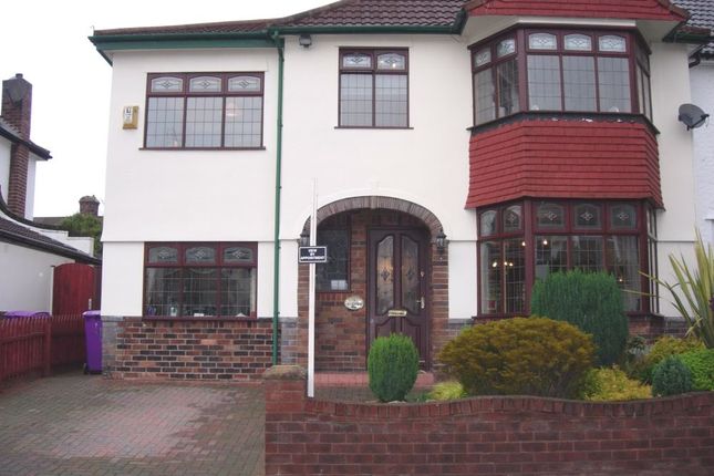 Thumbnail Semi-detached house to rent in Woolacombe Road, Childwall, Liverpool