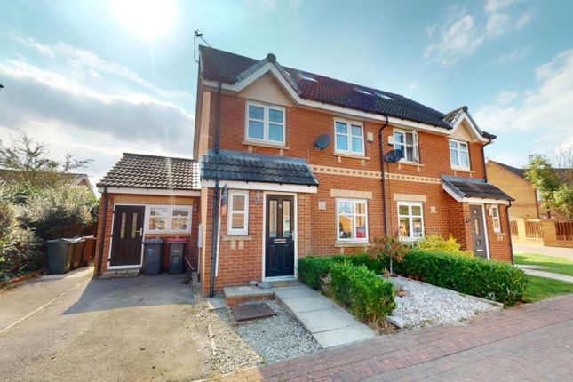 Thumbnail Semi-detached house for sale in Malvern Drive, Woodlaithes, Rotherham