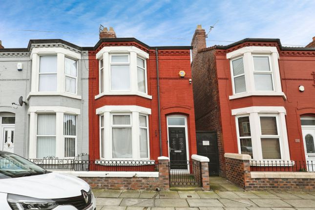 Thumbnail End terrace house for sale in Hanford Avenue, Liverpool