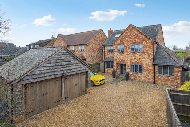 Thumbnail Detached house for sale in Eythrope Road, Stone, Aylesbury