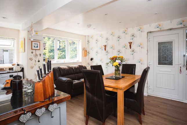 Semi-detached house for sale in King Street, Pinxton, Nottinghamshire.