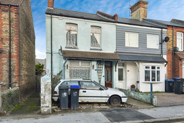 Thumbnail End terrace house for sale in Margate Road, Ramsgate