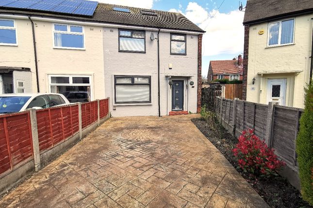 Thumbnail Semi-detached house for sale in Hamilton Crescent, Stockport