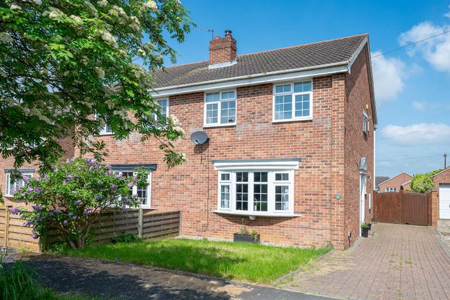 Thumbnail Semi-detached house for sale in Fairfax Crescent, Tockwith, York