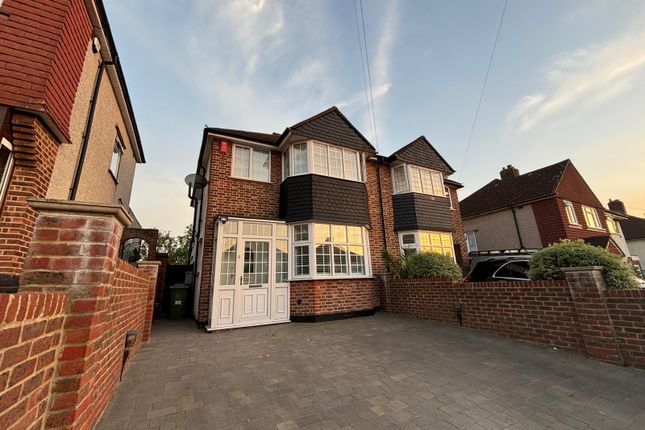 Thumbnail Semi-detached house to rent in Brockman Rise, Bromley