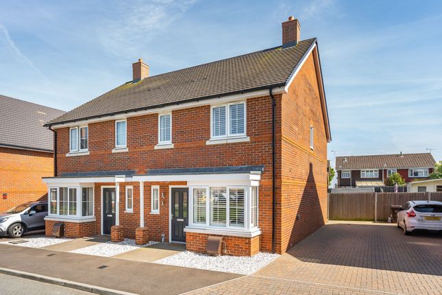 Thumbnail Semi-detached house for sale in Martinsyde Grove, Hoo, Rochester, Kent.