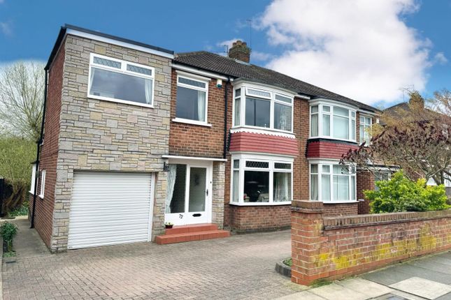 Thumbnail Semi-detached house for sale in Lealholme Grove, Stockton-On-Tees