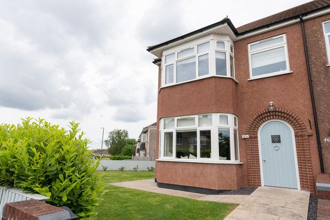 Thumbnail End terrace house for sale in Fouracre Road, Downend, Bristol