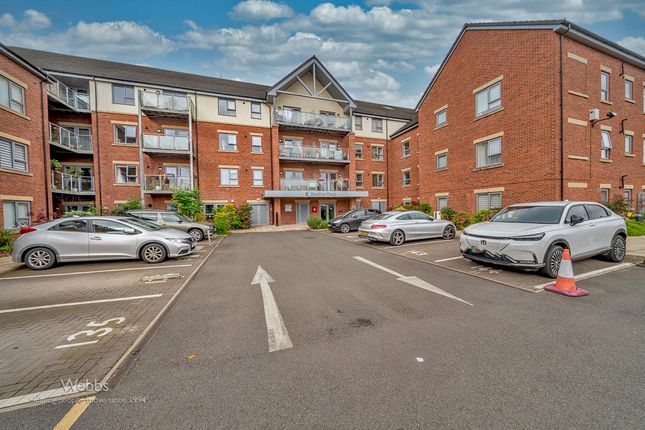 Thumbnail Flat for sale in Swallow Place, Penkridge, Stafford