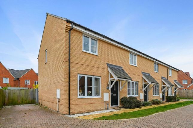 Thumbnail End terrace house for sale in Murray Close, Melton, Woodbridge