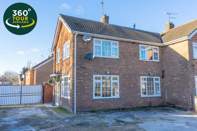 Thumbnail Semi-detached house for sale in Bambury Way, West Knighton, Leicester