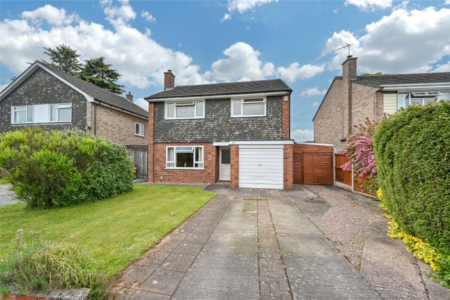 Thumbnail Detached house for sale in Glastonbury Close, Stafford, Staffordshire