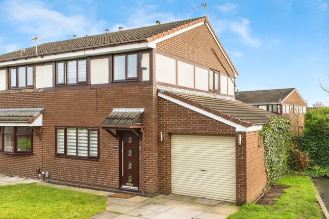 Thumbnail Semi-detached house for sale in Glaisdale Close, Ashton-In-Makerfield