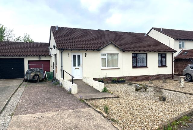 Thumbnail Semi-detached bungalow for sale in Hornbeam Close, Honiton