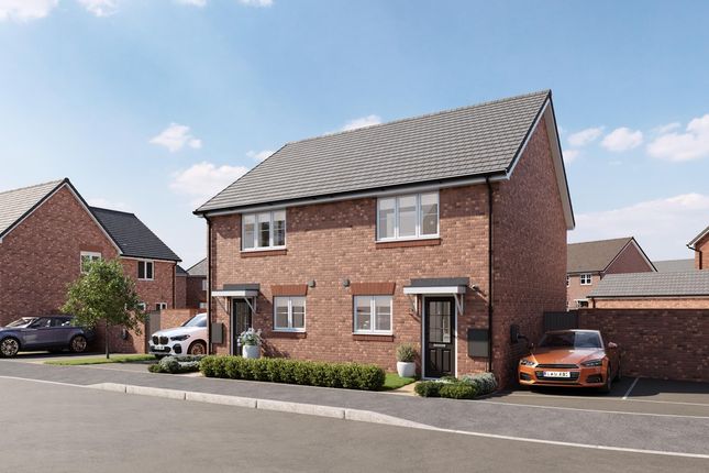 Thumbnail Semi-detached house for sale in "The Acer" at Hayloft Way, Nuneaton