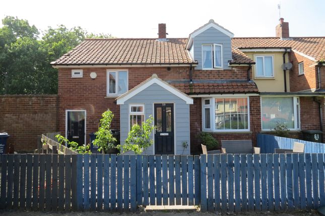 Thumbnail End terrace house for sale in Silloth Aveue, Slatyford