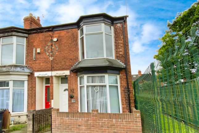 Thumbnail End terrace house for sale in Edgecumbe Street, Hull