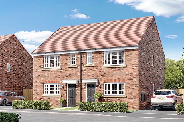 Thumbnail Semi-detached house for sale in "The Derwent" at Goldcrest Avenue, Farington Moss, Leyland