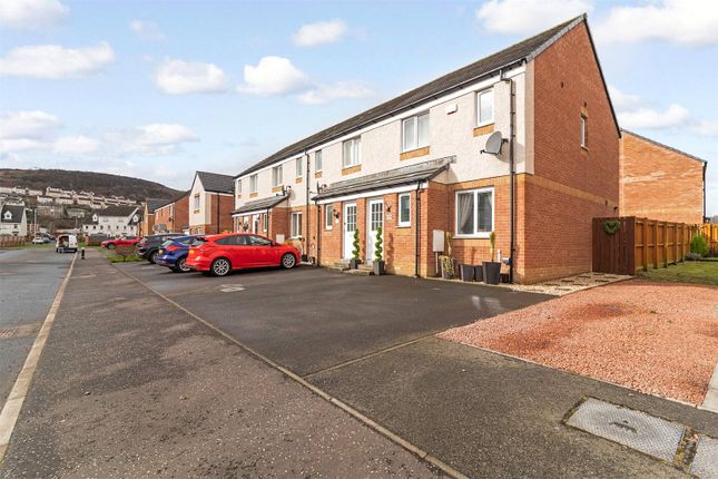 Thumbnail End terrace house for sale in Flax Way, Greenock