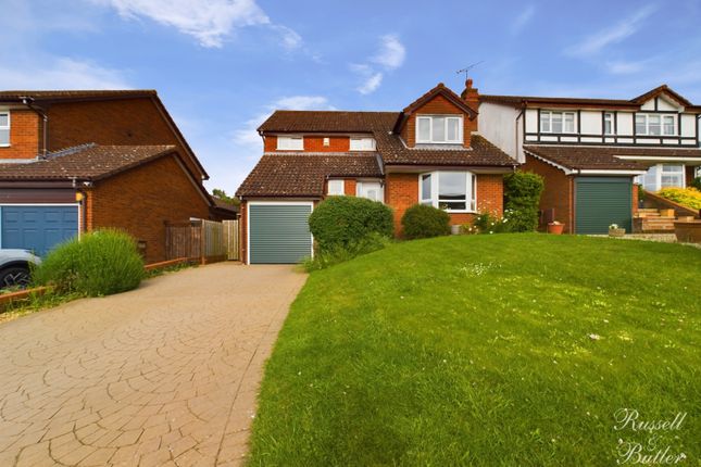 Thumbnail Detached house for sale in St. Michaels Way, Steeple Claydon, Buckingham