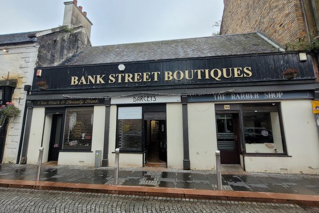 Retail premises to let in Bank Street, Kilmarnock