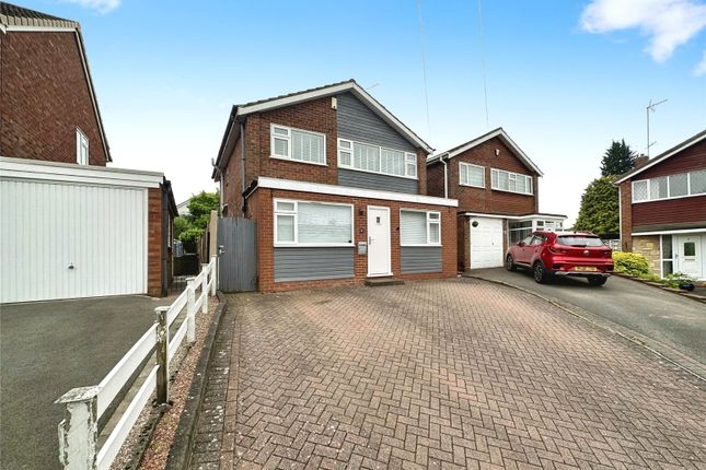 Thumbnail Detached house for sale in Hopyard Close, The Straits, Lower Gornal, West Midlands
