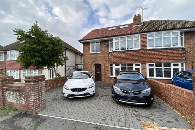 Thumbnail Semi-detached house for sale in Astaire Avenue, Eastbourne, East Sussex