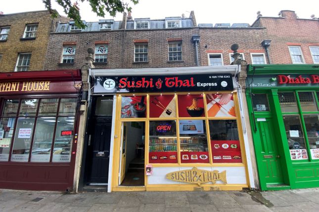 Thumbnail Restaurant/cafe for sale in Mile End Road, London, Greater London