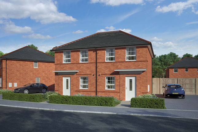 Thumbnail Semi-detached house for sale in "Denford" at St. Georges Way, Newport