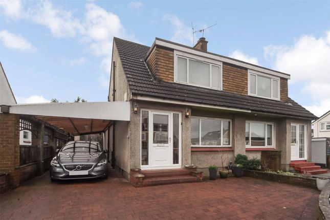 Thumbnail Semi-detached house for sale in Elspeth Gardens, Bishopbriggs, Glasgow, East Dunbartonshire