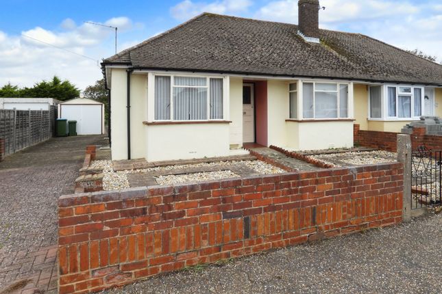 Thumbnail Semi-detached bungalow for sale in Warren Crescent, East Preston, Littlehampton