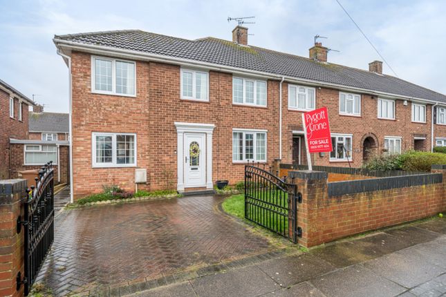 Thumbnail End terrace house for sale in Antrim Way, Grimsby, Lincolnshire
