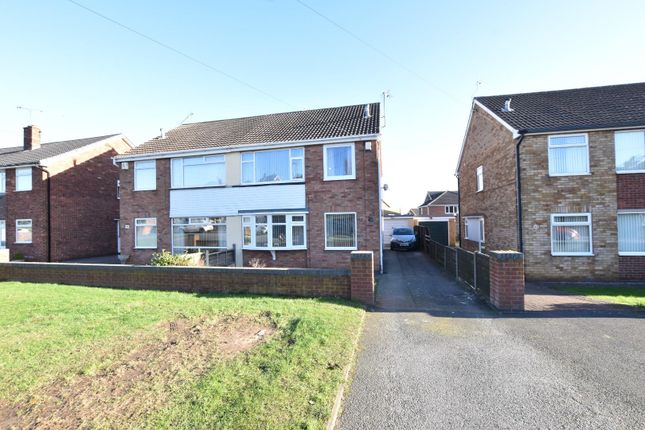 Semi-detached house for sale in Copse Road, Scunthorpe