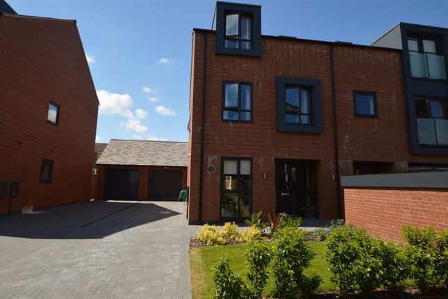 Thumbnail Town house for sale in Millstone Drive, Ashby-De-La-Zouch