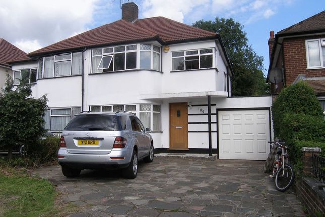 Thumbnail Semi-detached house to rent in Whitchurch Lane, Canons Park, Edgware