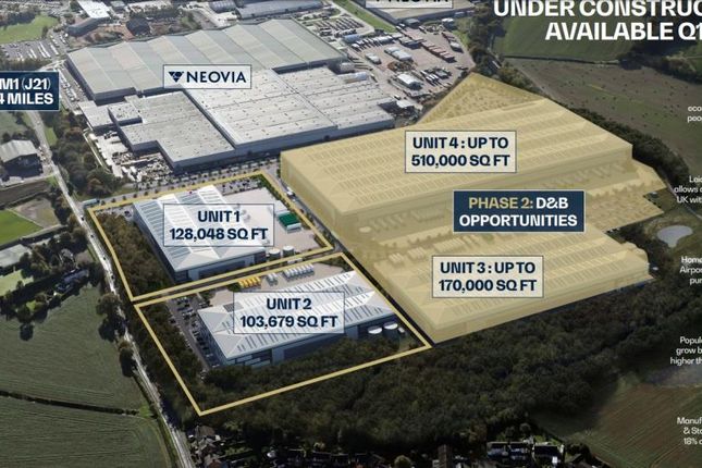 Thumbnail Industrial to let in Unit 2, Griffen Park, Desford, Leicestershire, 9Bz, United Kingdom