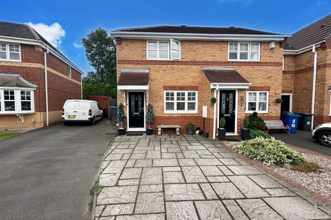 Thumbnail Semi-detached house for sale in Fieldfare Close, Lowton, Warrington