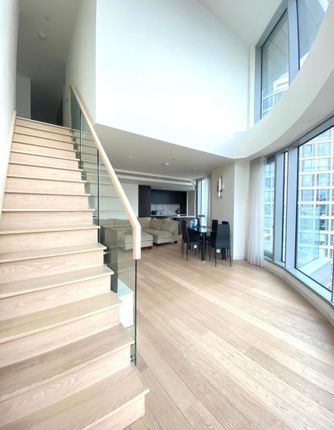 Thumbnail Flat to rent in Charrington Tower, 11 Biscayne Avenue, Canary Wharf, Blackwall Way, London