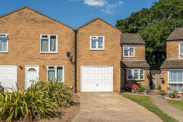 Thumbnail End terrace house for sale in Ovington Court, Knaphill, Woking