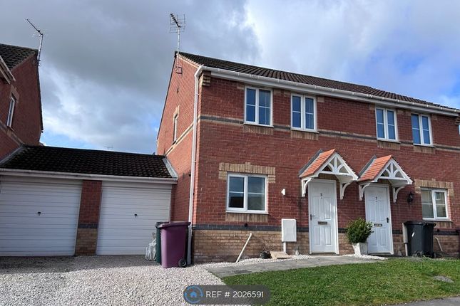 Thumbnail Semi-detached house to rent in Cherry Tree Drive, Creswell, Worksop