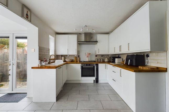 Link-detached house for sale in Grebe Close, Watermead, Aylesbury