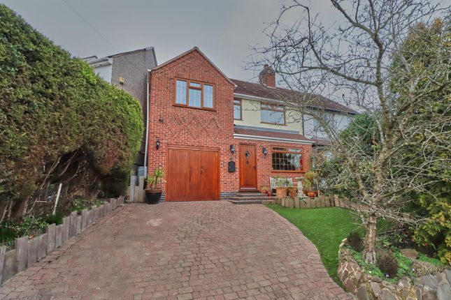 Thumbnail Semi-detached house for sale in Britannia Road, Burbage, Hinckley