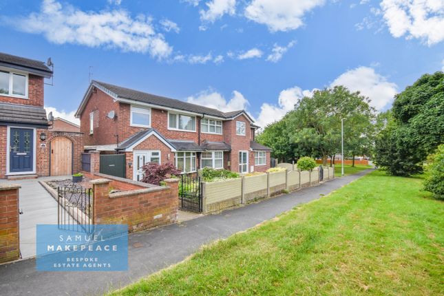 Three Bedroom Semi Detached Hidden Away On Lovely Green With Detached Garage