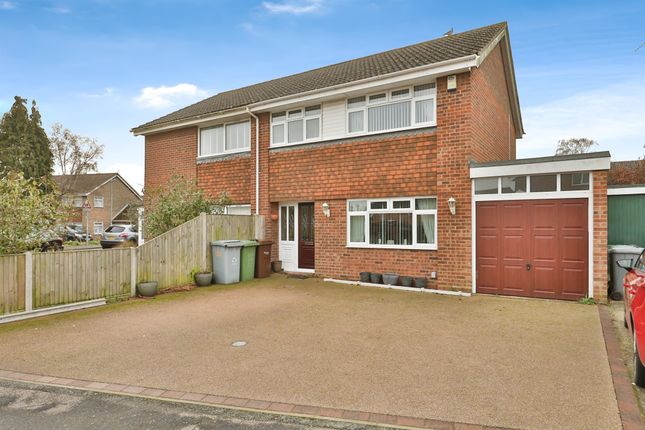 Semi-detached house for sale in Cottinghams Drive, Hellesdon, Norwich