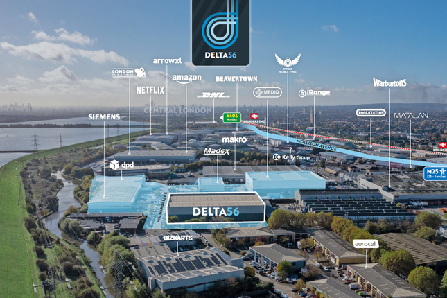Thumbnail Industrial to let in Delta 56, Delta Park, Enfield, Milmarsh Lane, Enfield