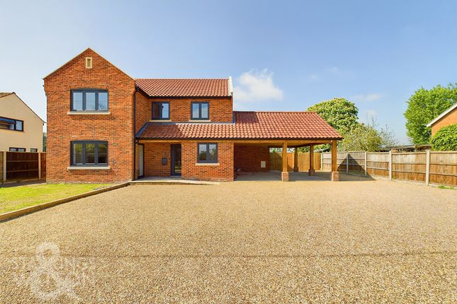 Thumbnail Detached house for sale in Langley Green, Langley, (Outside Loddon) Norwich