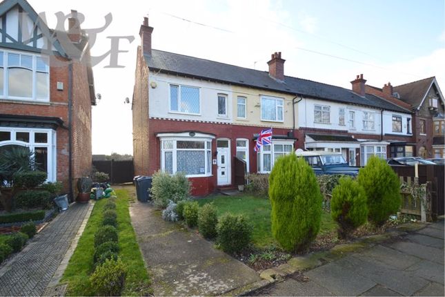 Thumbnail End terrace house for sale in Short Heath Road, Erdington, Birmingham